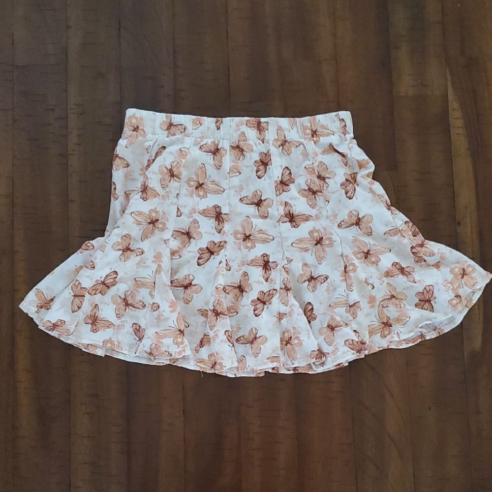 Self Esteem Girl's Butterfly Print Skirt - Size Medium (10/12)